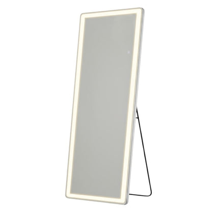 71" Clear Lighted Freestanding and Wall Mount Frameless Full Length Mirror HomeRoots