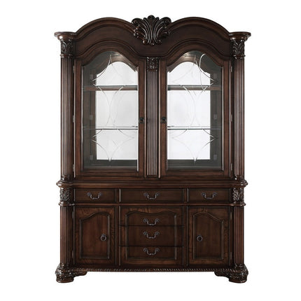 ACME 64079A Chateau De Ville Espresso Hutch & Buffet  2