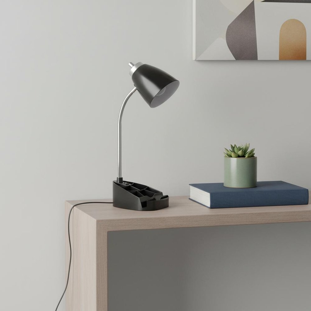 19" Black Table Lamp