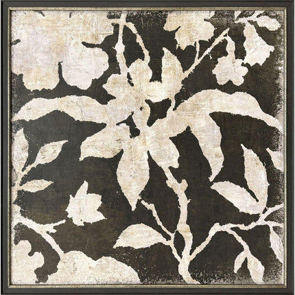 Vintage Textile 1 Black Framed Wall Art HomeRoots