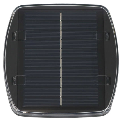 95" Cream Polyester Octagonal Tilt Lighted Market Patio Umbrella with Stand