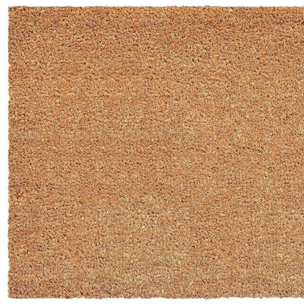 24" X 36" Natural And Brown Halloween Halloween Outdoor Coir Door Mat HomeRoots