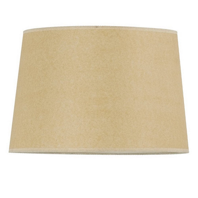 Tan Paper Plain Drum Lamp Shade HomeRoots