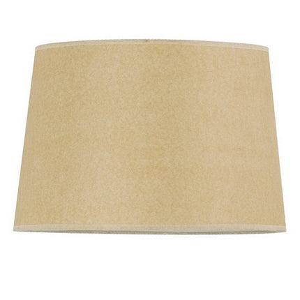 Tan Paper Plain Drum Lamp Shade HomeRoots