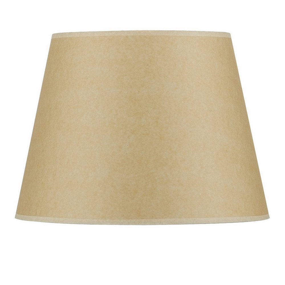 Tan Paper Hardback Empire Lamp Shade