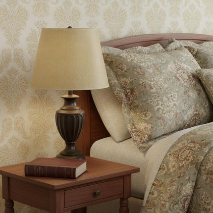 Tan Paper Hardback Empire Lamp Shade