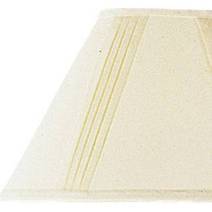 Off White Linen Pleated Empire Lamp Shade HomeRoots