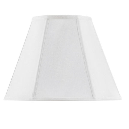 White Linen Piped Empire Lamp Shade HomeRoots