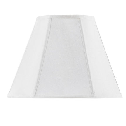 White Linen Piped Empire Lamp Shade HomeRoots