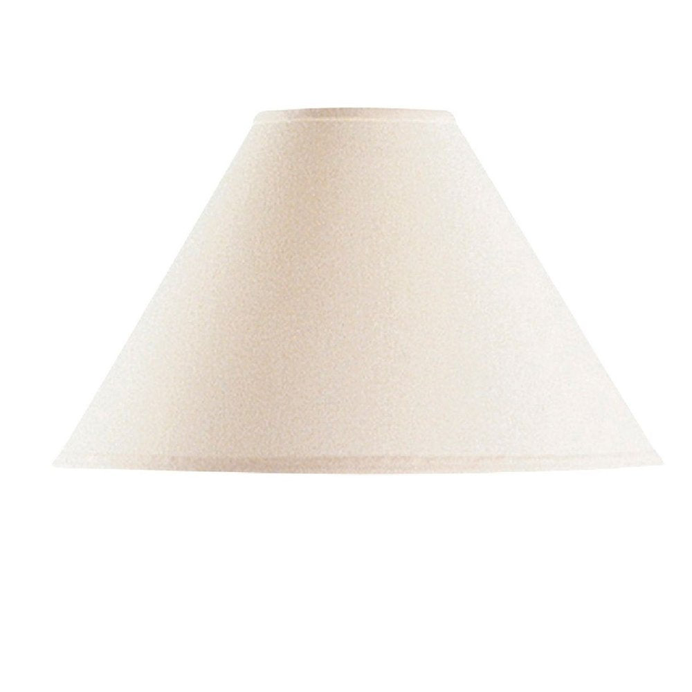 Off White Linen Plain Empire Lamp Shade