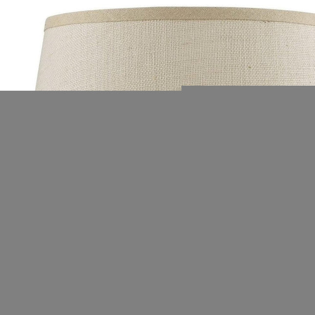 Light Brown Burlap Plain Drum Lamp Shade HomeRoots