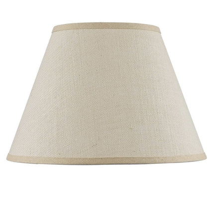 Light Brown Burlap Plain Drum Lamp Shade HomeRoots
