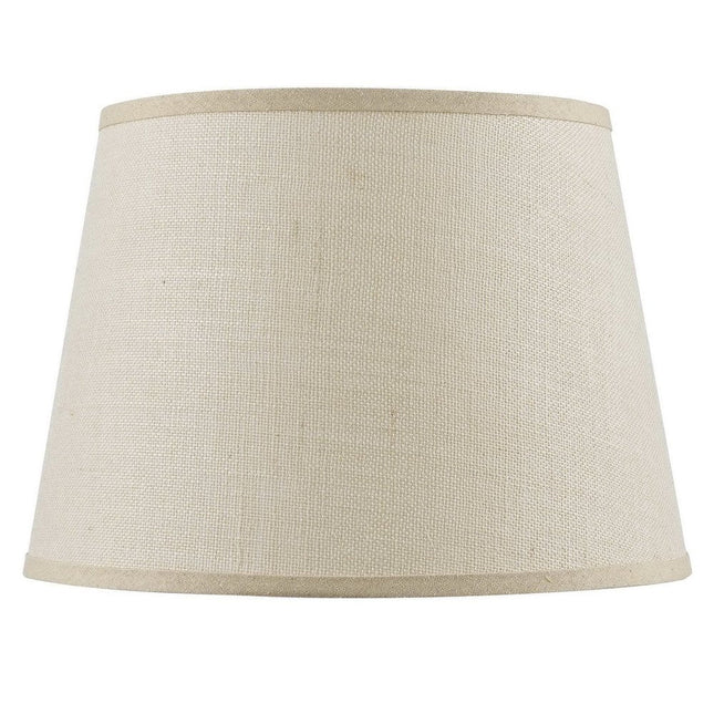 Light Brown Burlap Plain Drum Lamp Shade HomeRoots