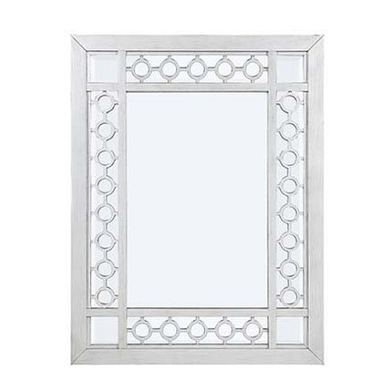 ACME 66158 Varian Mirror, Mirrored & Antique Platinum