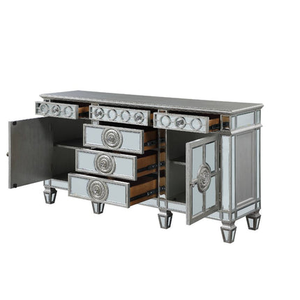 ACME 66164 Varian Server, Mirrored & Antique Platinum