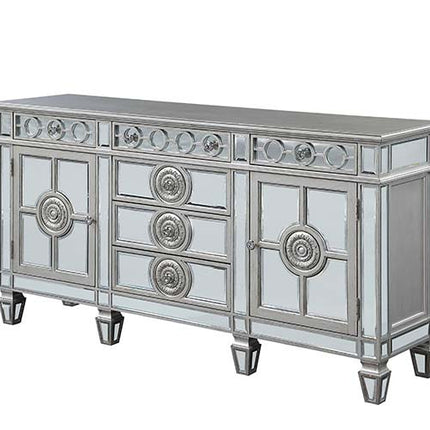 ACME 66164 Varian Server, Mirrored & Antique Platinum