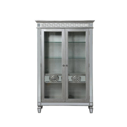 ACME 66166 Varian Curio, Mirrored & Antique Platinum