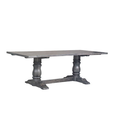 ACME 66180 Leventis Dining Table, Weathered Gray (1Set/2Ctn) ACME Furniture