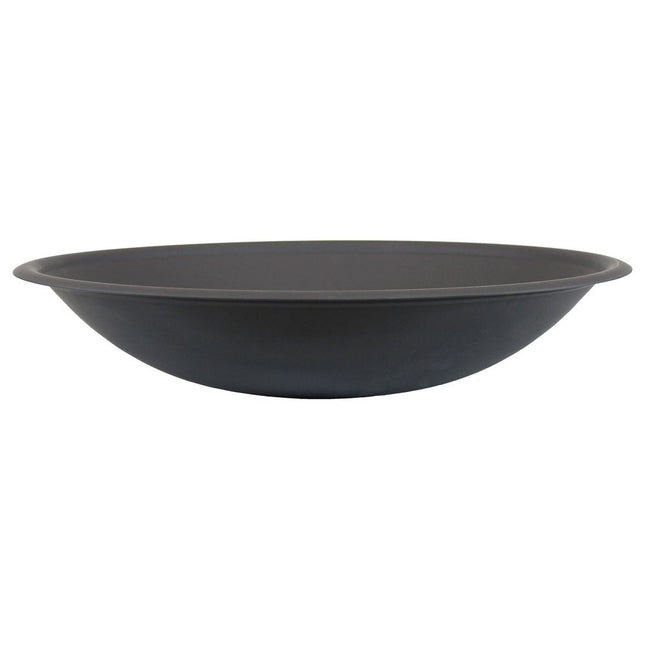 23" Black Steel Wood Burning Round Fire Pit HomeRoots