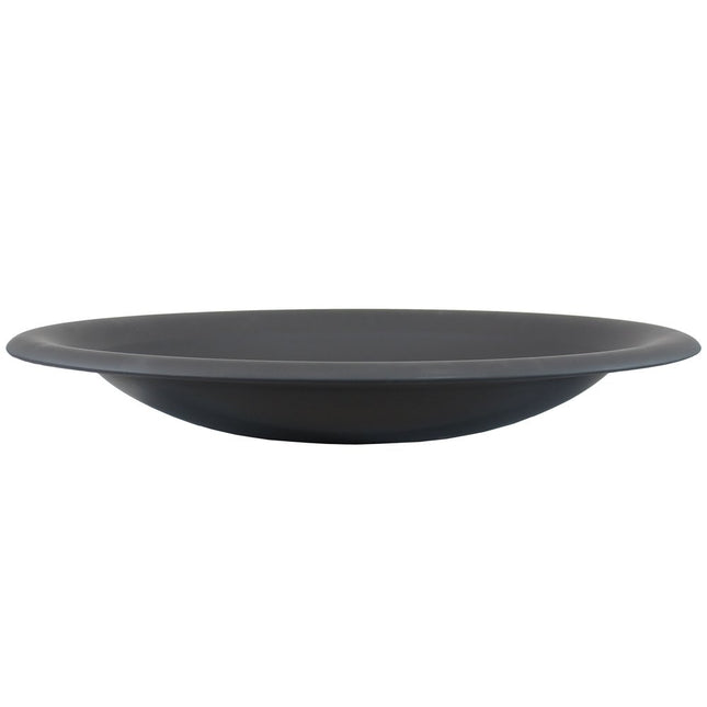 33" Black Steel Wood Burning Round Fire pit