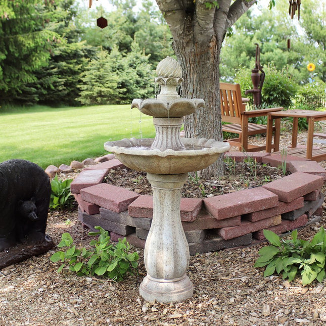 46" Light Brown Heavy Duty Plastic Garden Art