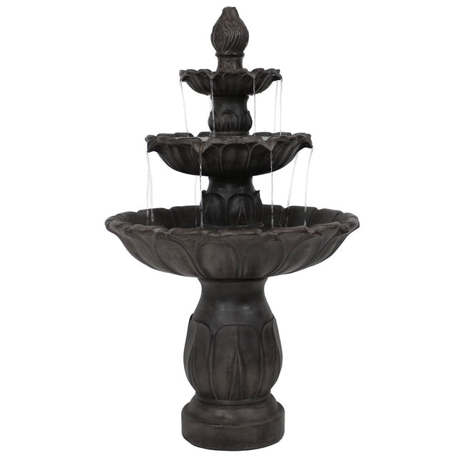 46" Dark Brown Polyresin Garden Art