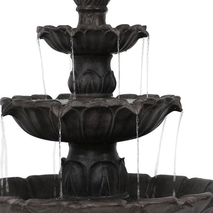 46" Dark Brown Heavy Duty Plastic Garden Hanging Wall or Door Decor HomeRoots