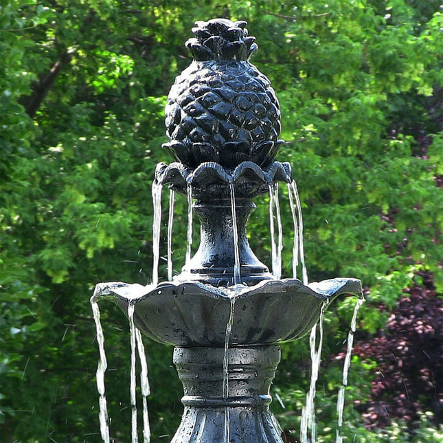 80" Black Polyresin Garden Art HomeRoots