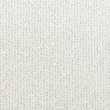 White and Gray Slipcovered Upholstery Open Back Swivel Dining Arm Chair