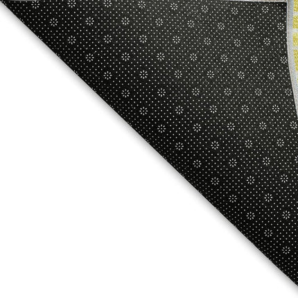 9' X 12' Yellow And Ivory Geometric Washable Area Rug With UV Protection