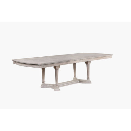 ACME 67530 Wynsor Dining Table (Trestle), Antique Champagne