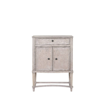 ACME 67536 Wynsor Wine Cabinet, Antique Champagne
