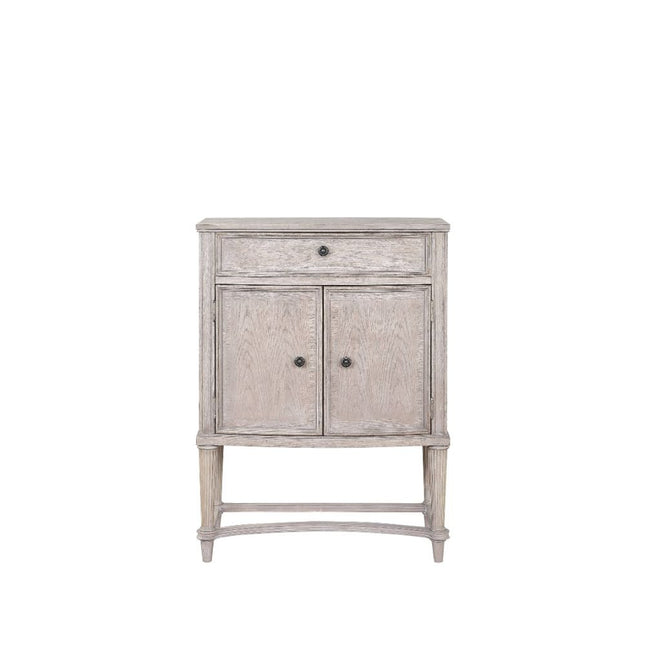 ACME 67536 Wynsor Wine Cabinet, Antique Champagne