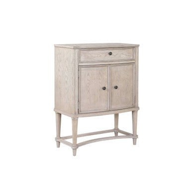 ACME 67536 Wynsor Wine Cabinet, Antique Champagne ACME Furniture