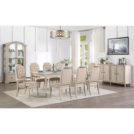 ACME 67540 Wynsor Dining Table (Leg), Antique Champagne