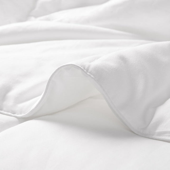 White Ring Stitch Sham And Comforter