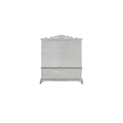 ACME 68177 Dresden Hutch & Buffet, Vintage Bone White