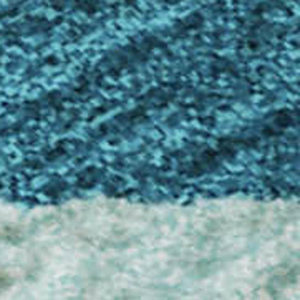 9' X 12' Turquoise Gray And Ivory Abstract Washable Area Rug With UV Protection HomeRoots