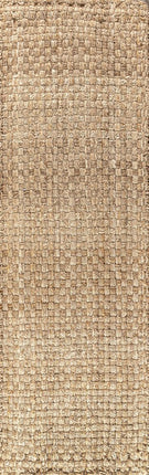 10' Natural Jute Handmade Runner Rug HomeRoots