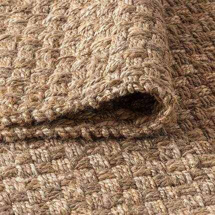 10' Natural Jute Handmade Runner Rug HomeRoots