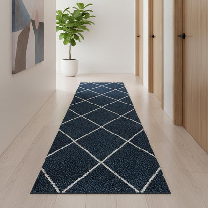 10' Diamond Runner Rug HomeRoots