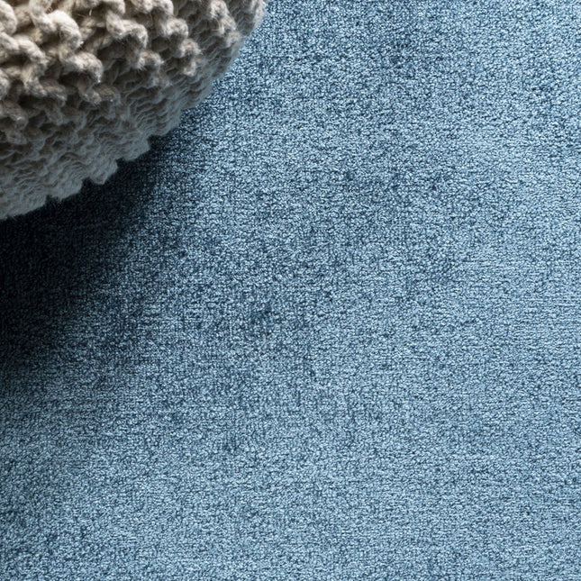 9' X 12' Turquoise Area Rug HomeRoots