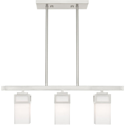 Three Light Dimmable Chandelier With Shades HomeRoots