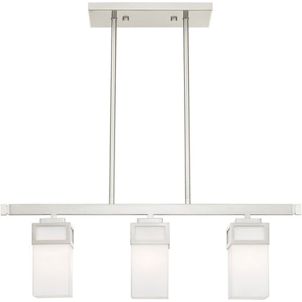 Three Light Dimmable Chandelier With Shades HomeRoots
