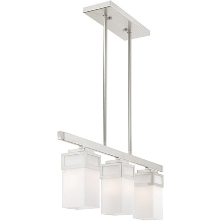 Three Light Dimmable Chandelier With Shades HomeRoots