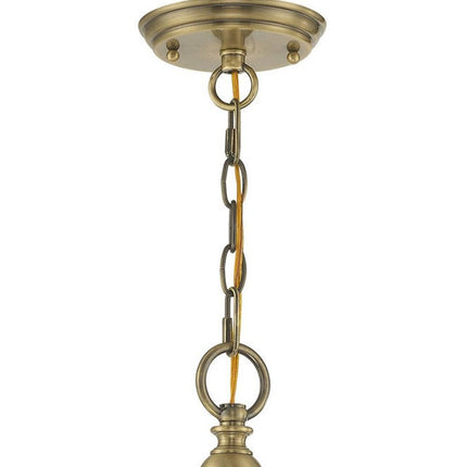 Three Light Dimmable Chandelier With Shades HomeRoots