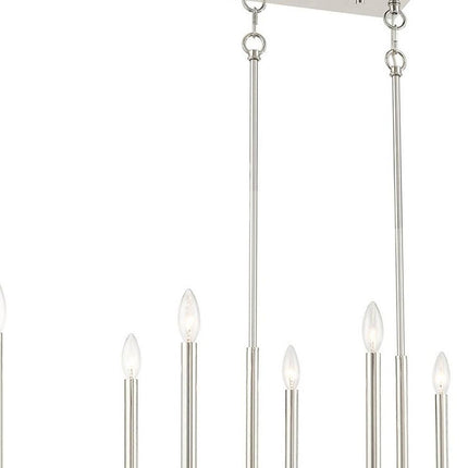 Ten Light Dimmable Chandelier With Shades HomeRoots