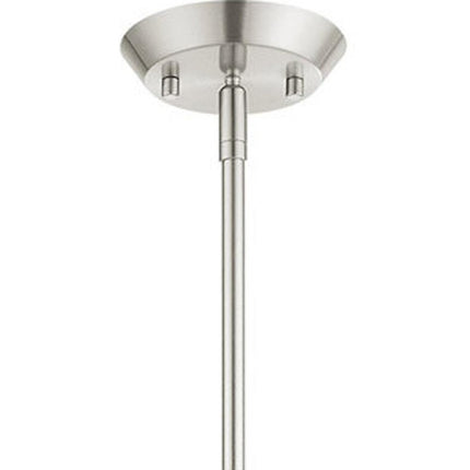 Three Light Dimmable Chandelier With Shades HomeRoots