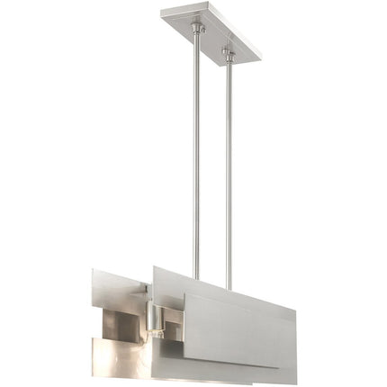Four Light Dimmable Chandelier With Shades HomeRoots