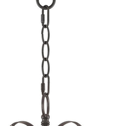 Three Light Dimmable Chandelier With Shades HomeRoots